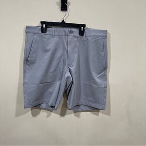 NWT Holderness & Bourne Mens Slater Golf Shorts Tailored Fit Steel Gray 36